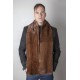 Scandinavian mink fur stole-scarf